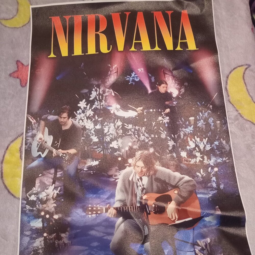 Nirvana Unplugged Poster